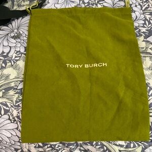 Tory Burch Green Soft Fabric Dust Bag